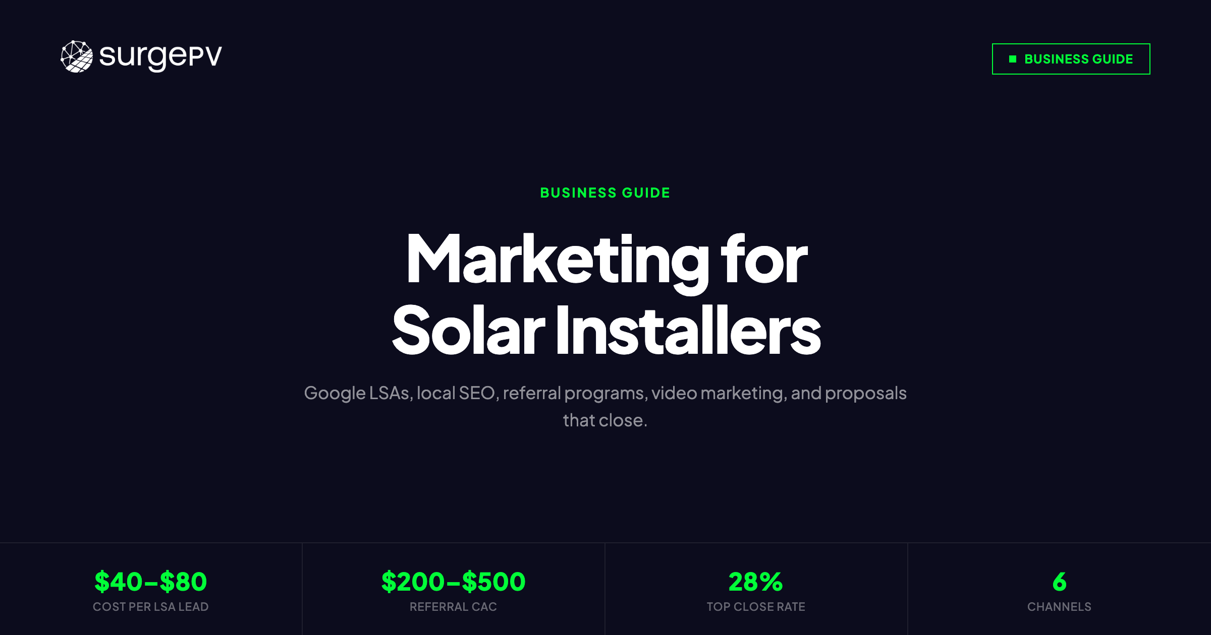 Marketing for Solar Installers 2026: Strategies That Actually Generate Leads