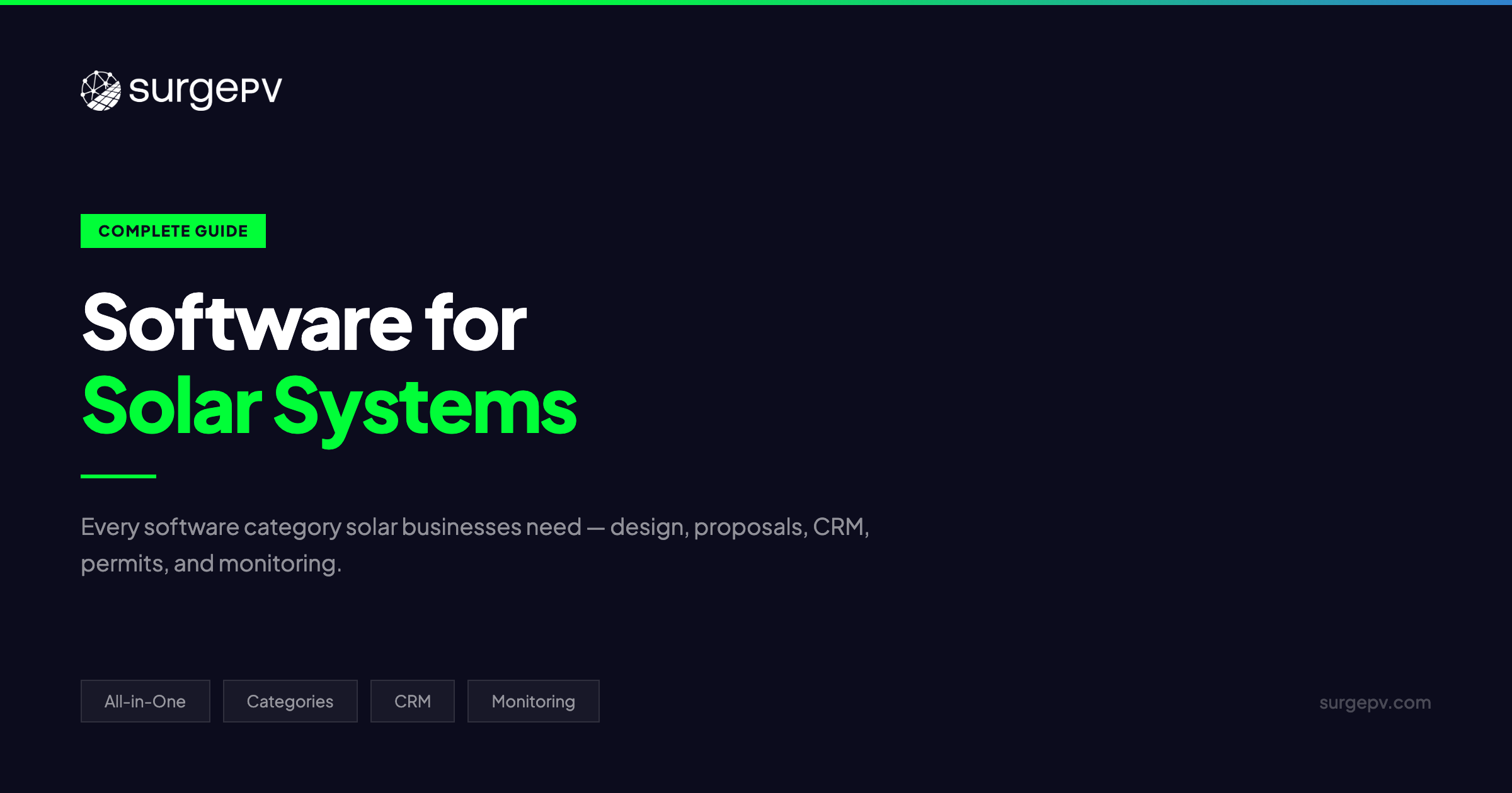Software for Solar Systems 2026: Complete Guide to Design, Sales & Management Tools