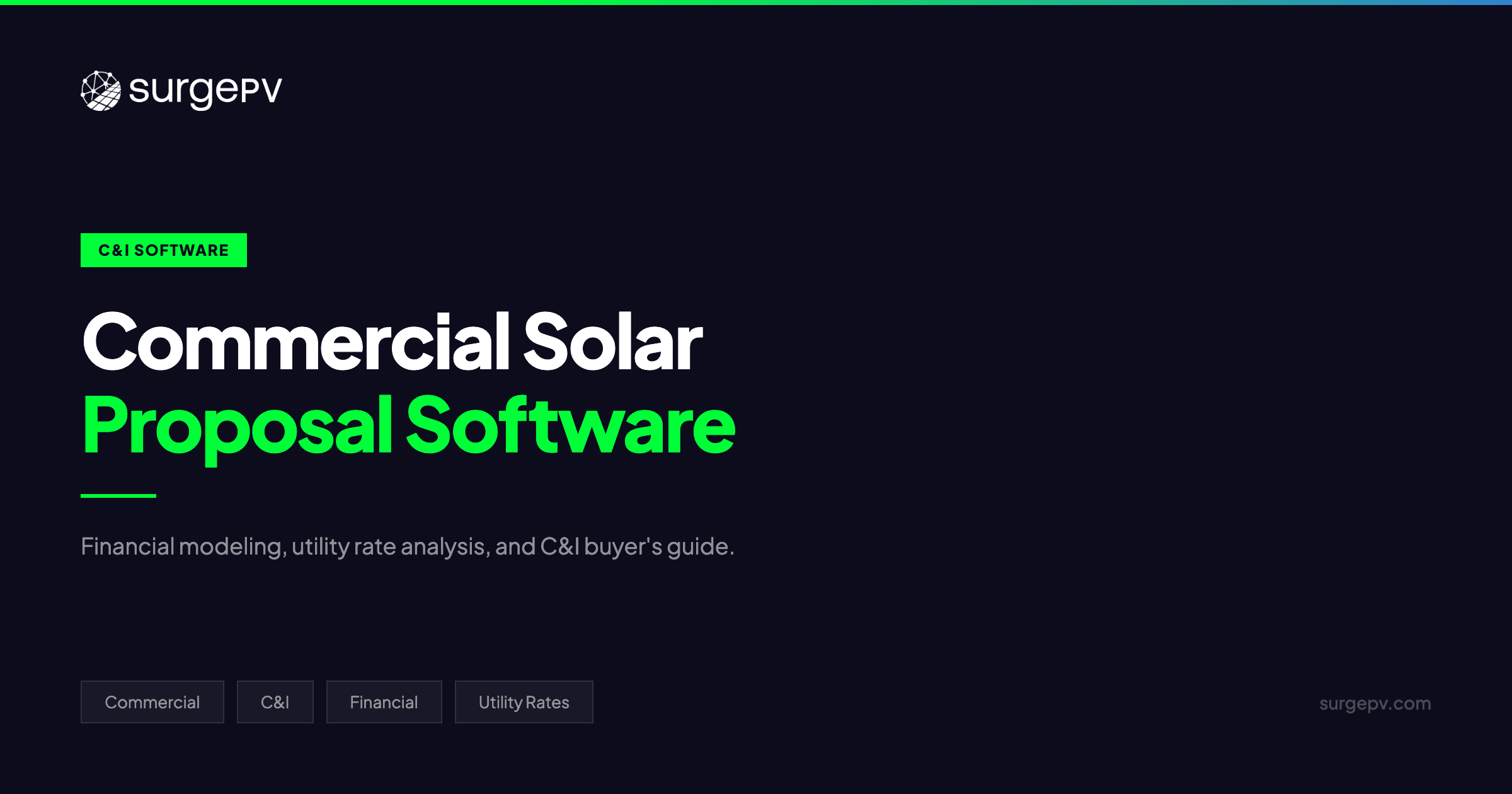 Solar Proposal Software for Commercial Installations 2026: C&I Buyer's Guide