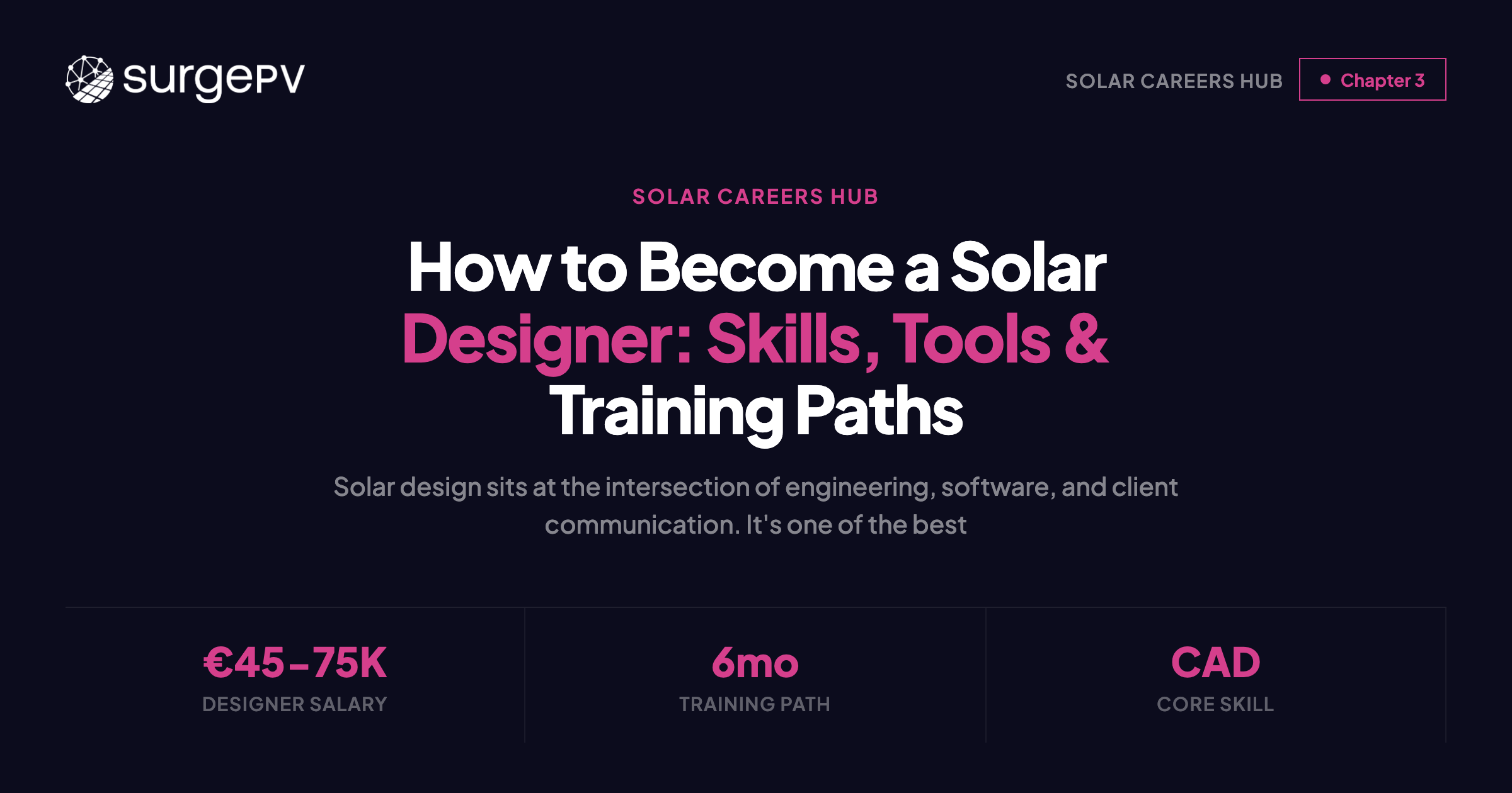 How to Become a Solar Designer: Skills, Tools & Training Paths