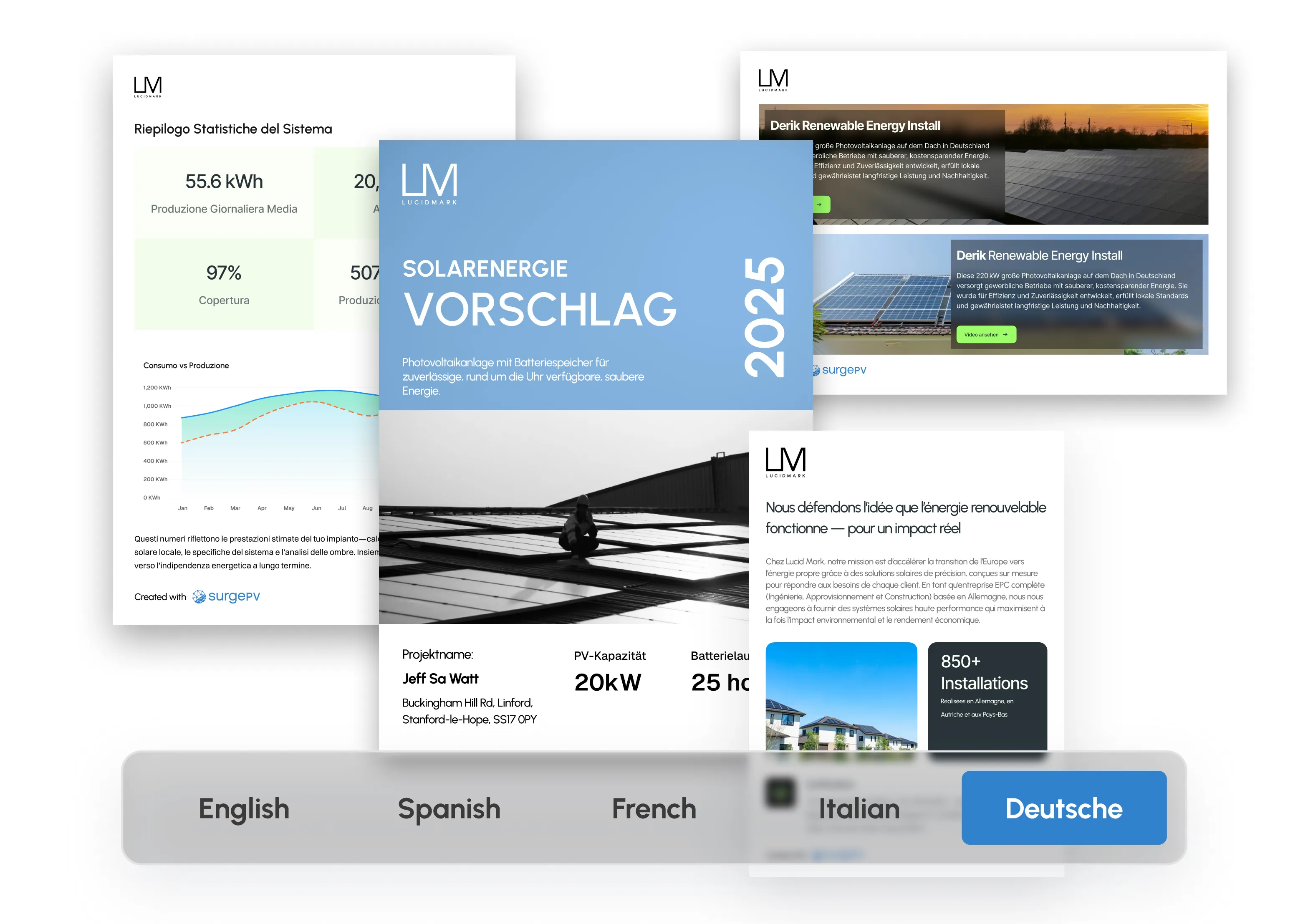 Multilingual support